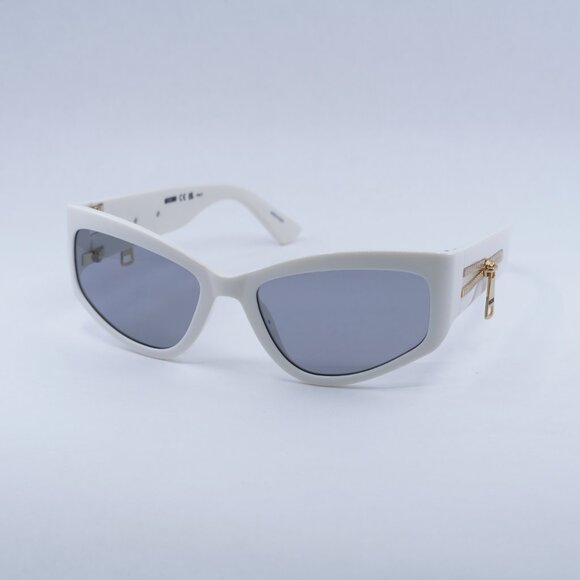 Moschino MOS158/S 0SZJ IR Sunglasses - Ivory Frame, Grey Lenses